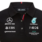 2021, Negro, Mercedes Mujeres Equipo Camiseta