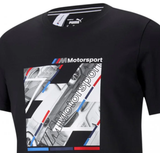 2021, Black, Puma BMW MMS Graphic T-Shirt