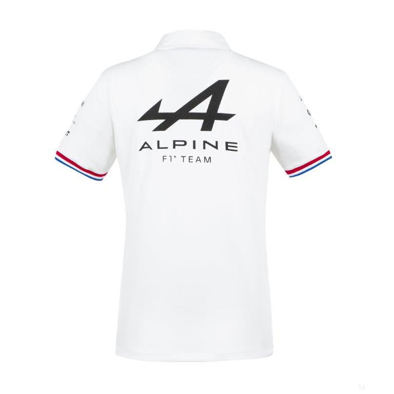 Camiseta de Mujer con Cuello, Alpine, Blanco, 2021 - Team