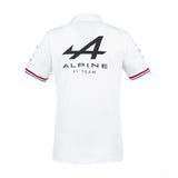 Camiseta de Mujer con Cuello, Alpine, Blanco, 2021 - Team - FansBRANDS®