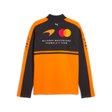 Pulóver McLaren, equipo, medio zip, papaya