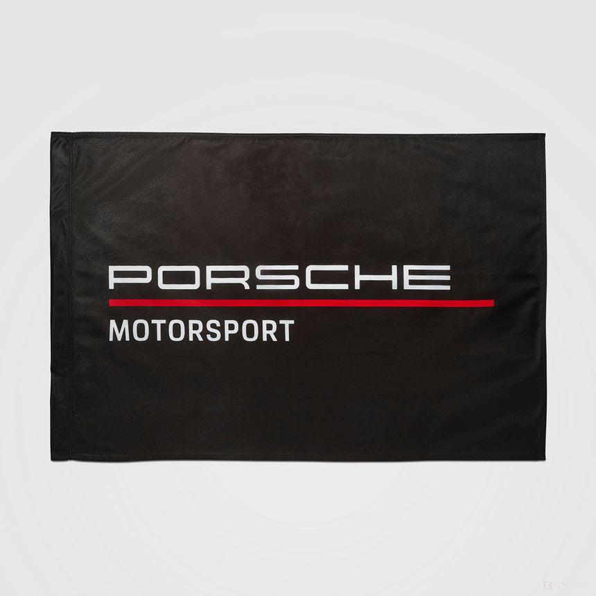 2022, Negro, 90x60cm, Porsche Fanwear Bandera - FansBRANDS®