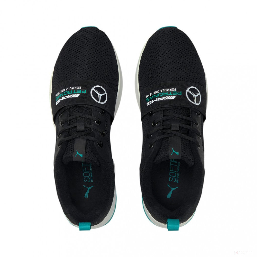 2021, Negro, Puma Mercedes Wired Run Zapatos