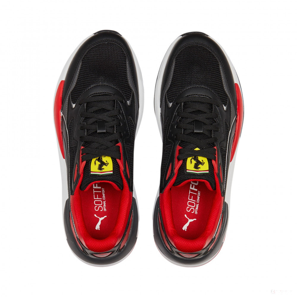 Ferrari X-Ray Speed Zapatos PUMA Negro-Asphalt-Rosso Corsa 2022
