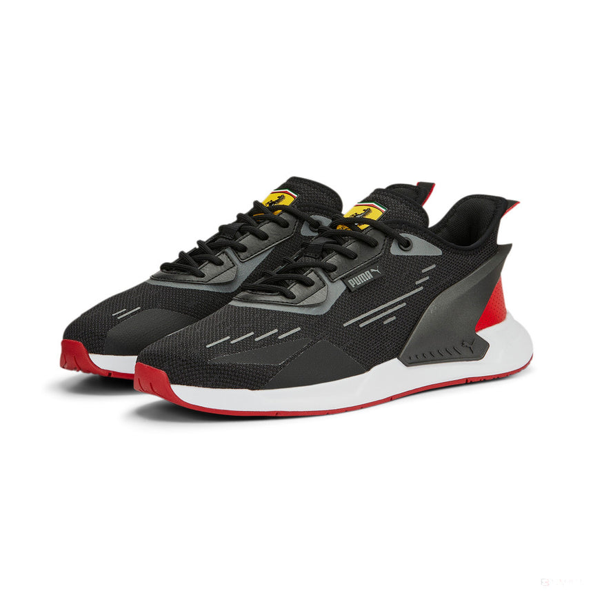 Zapatillas PUMA Ferrari IONSpeed 2, PUMA negro-PUMA blanco-Rosso Corsa - FansBRANDS®