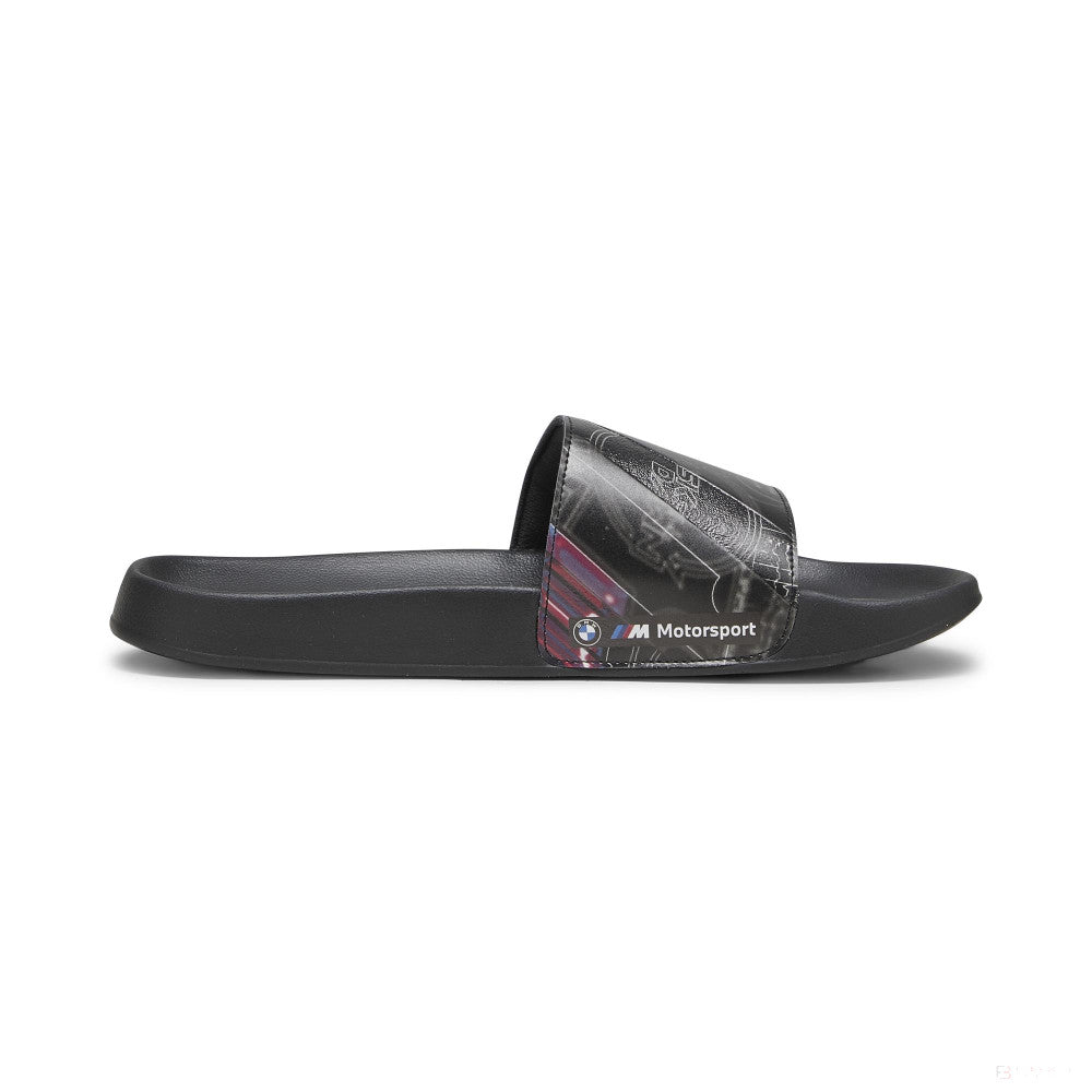 BMW MMS slippers, Puma, Ledcar 2.0 graphic, black - FansBRANDS®