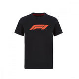 Camiseta infantil, Formula 1 Logo, Negro, 2020 - FansBRANDS®