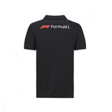Camiseta de hombre con cuello, Formula 1, Negro, 2020