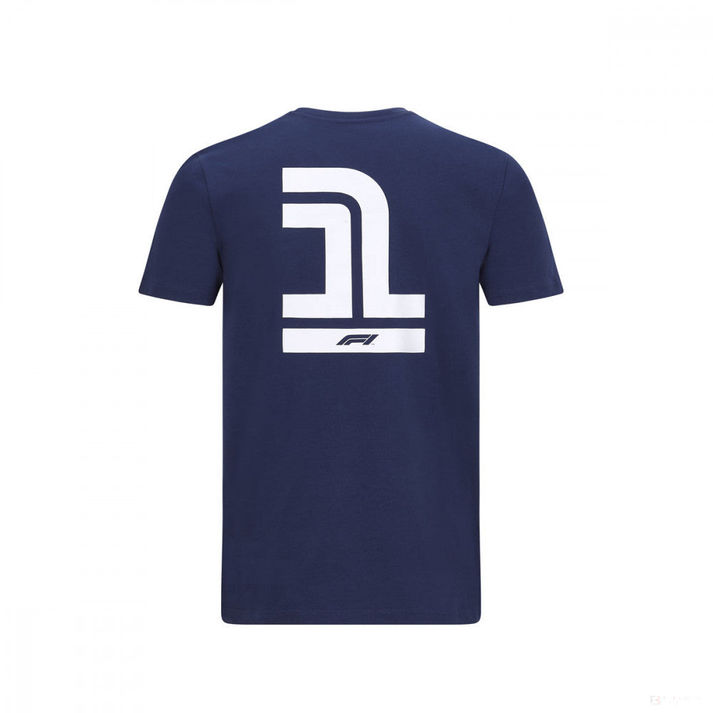 Camiseta para hombre, Formula 1 No.1, Azul, 2020 - FansBRANDS®