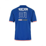 2022, Azul, Esteban Ocon 31 Team, Alpine Camiesta - FansBRANDS®