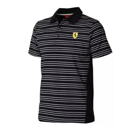 2011, Negro, Ferrari Camiseta a rayas - FansBRANDS®