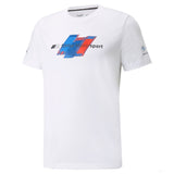 Camiesta para Hombre, Puma BMW Motorsport Logo, Blanco, 2021 - FansBRANDS®