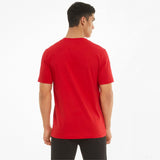 2021, Rojo, Puma Ferrari Race Big Shield Camiseta