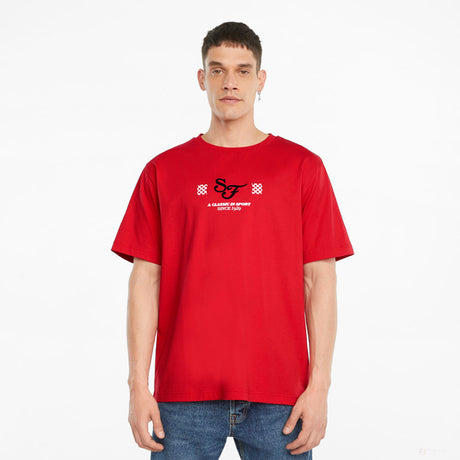 Camiesta para Hombre, Puma Ferrari Race Statement, Rojo, 2021 - FansBRANDS®