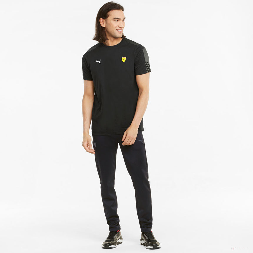 Pantalones de Hombre, Puma Ferrari Style T7 Track, Negro, 2021 - FansBRANDS®