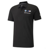 Camiesta de Hombre con Cuello,Puma BMW MMS ESS, Negro, 2021 - FansBRANDS®