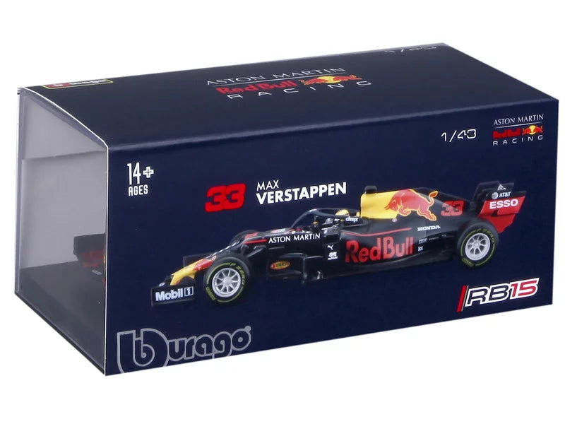 Coche modelo Red Bull Racing, Max Verstappen, WW Nº 1 R1, bburago, azul 🔥