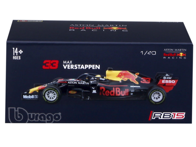 Coche modelo Red Bull Racing, Max Verstappen, WW Nº 1 R1, bburago, azul 🔥