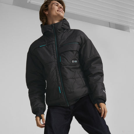 AMG Mercedes  RCT Padded Jacket Puma Negro 2022 - FansBRANDS®