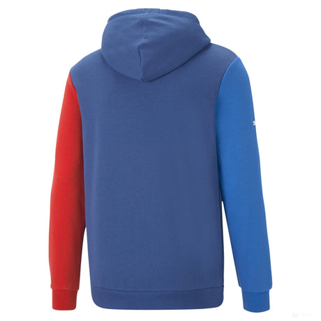 BMW MMS sweatshirt, hooded, ESS, Puma, blue