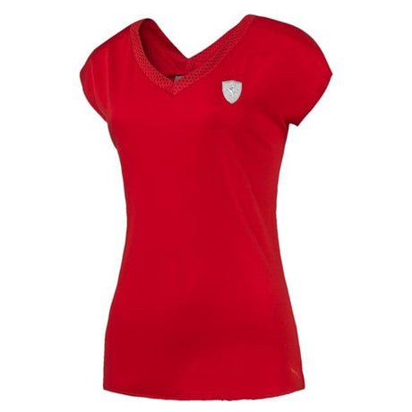 Camiseta de Mujer, Puma Ferrari Shield, Rojo, 2016 - FansBRANDS®