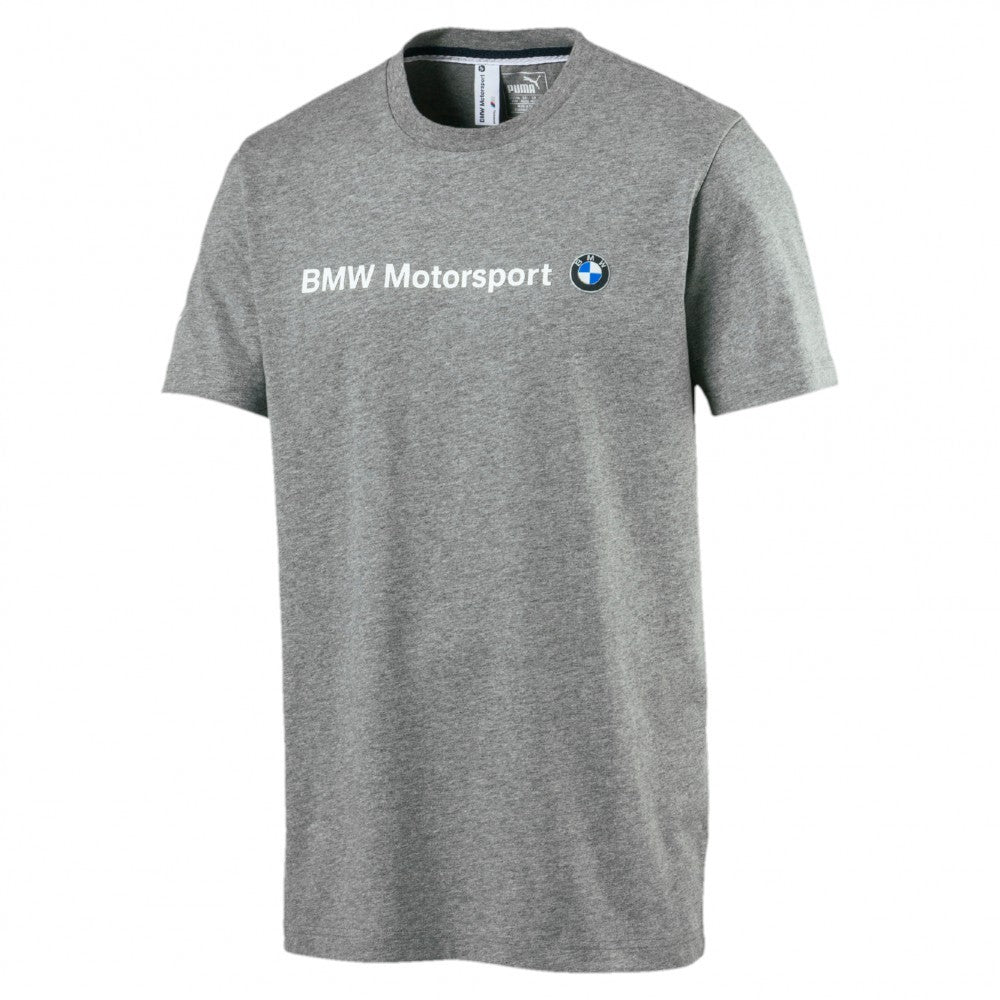 Camiseta para hombre Puma BMW Equipo Logo Gris 2017 FansBRANDS