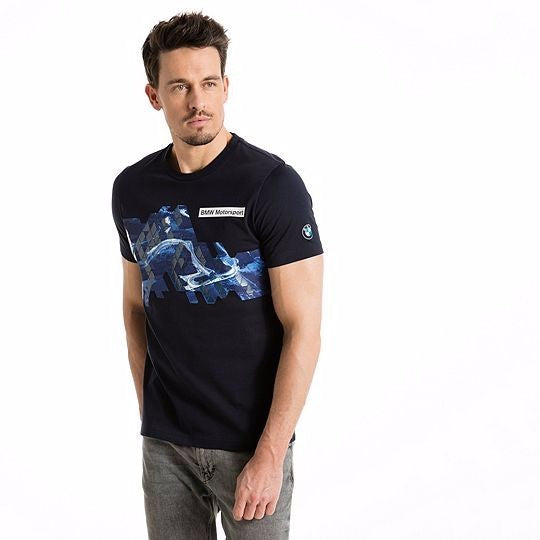 Camiseta para hombre, Puma BMW Logo Graphic, Azul, 2017 - FansBRANDS®