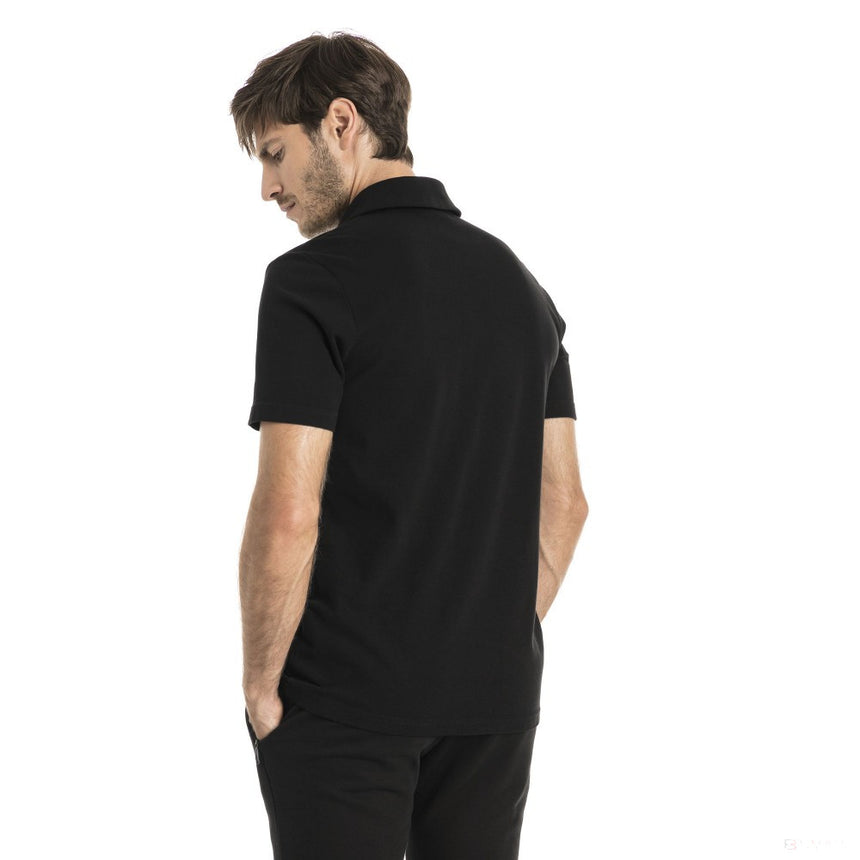 Camiseta de hombre con cuello, Puma Ferrari Fan Lifestyle, Negro, 2018 - FansBRANDS®