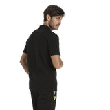 Camiseta de hombre con cuello, Puma Ferrari Lifestyle, Negro, 2018