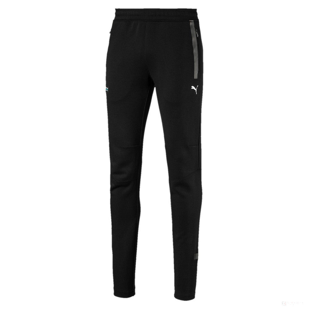 Pantalones Mercedes, Logotipo del Equipo Puma, Negro, 2019