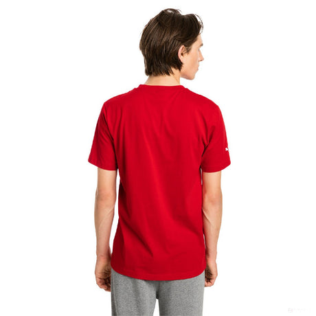 Camiseta para hombre, Puma Ferrari Big Shield, Rojo, 2019 - FansBRANDS®