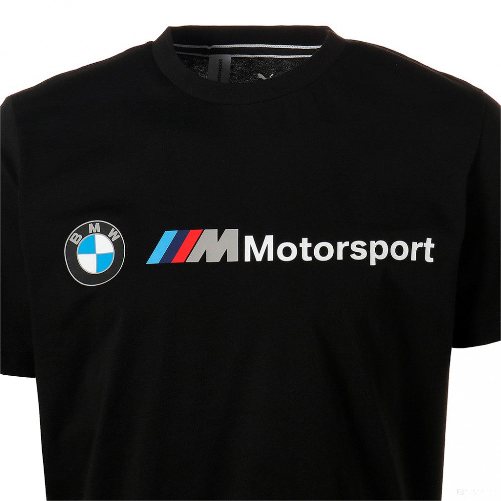 Camiseta para hombre, Puma BMW MMS Logo, Negro, 2019 - FansBRANDS®
