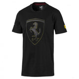 Camiseta para hombre, Ferrari Big Shield, Negro, 2019