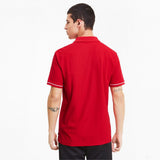 Camiseta de hombre con cuello, Puma Ferrari Race, Rojo, 2020