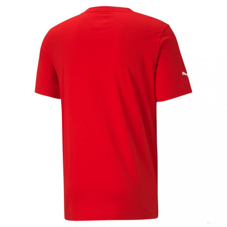 Camiseta para hombre, Puma Ferrari Race Big Shield+, Rojo, 2020 - FansBRANDS®