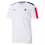2021, Blanco, Puma BMW MMS T7 Camiseta