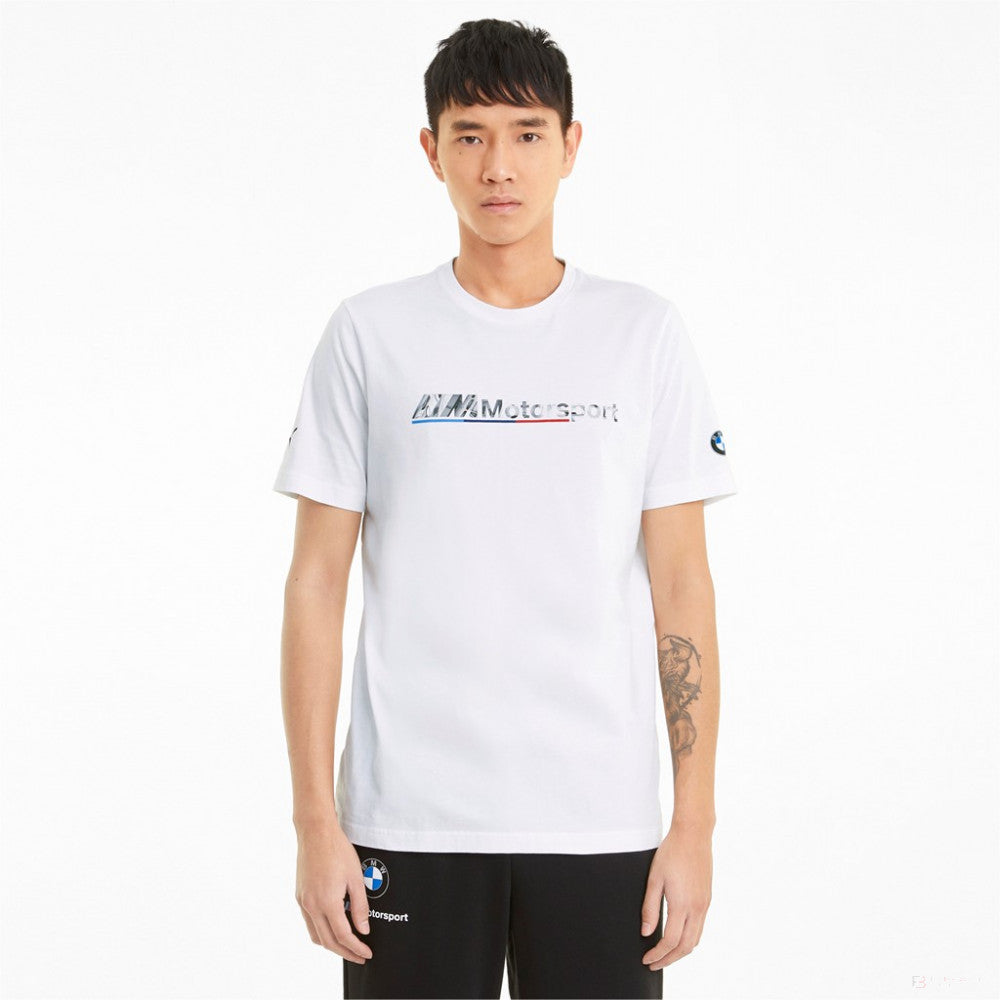 2021, Blanco, Puma BMW MMS Logo+ Camiseta - FansBRANDS®