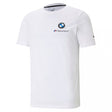 2021, Blanco, Puma BMW MMS ESS Menor Logo Camiseta - FansBRANDS®