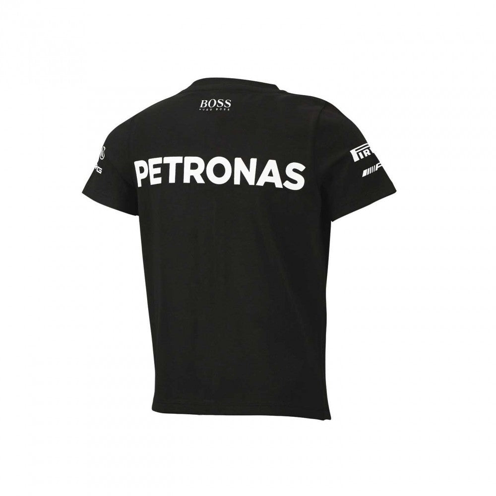 Camiseta infantil, Mercedes, Negro, 2015