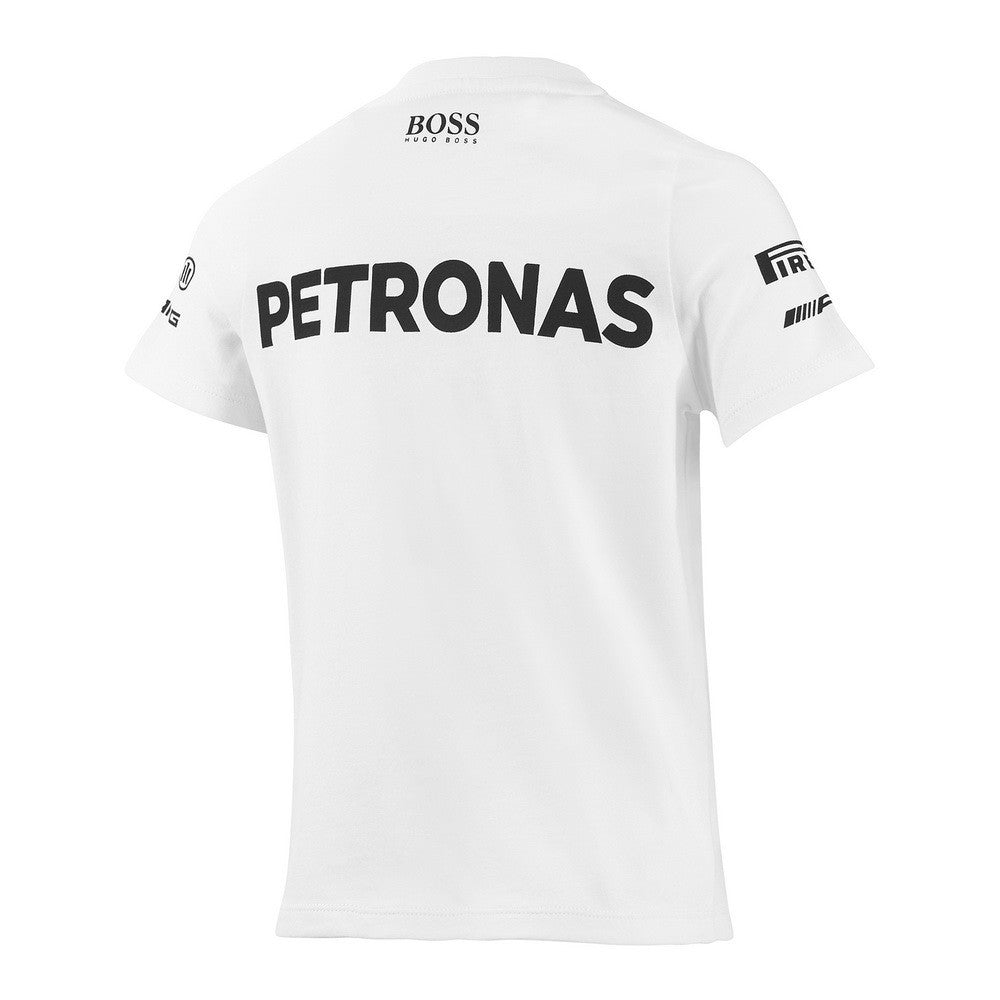 Camiseta infantil, Mercedes, Blanco, 2015