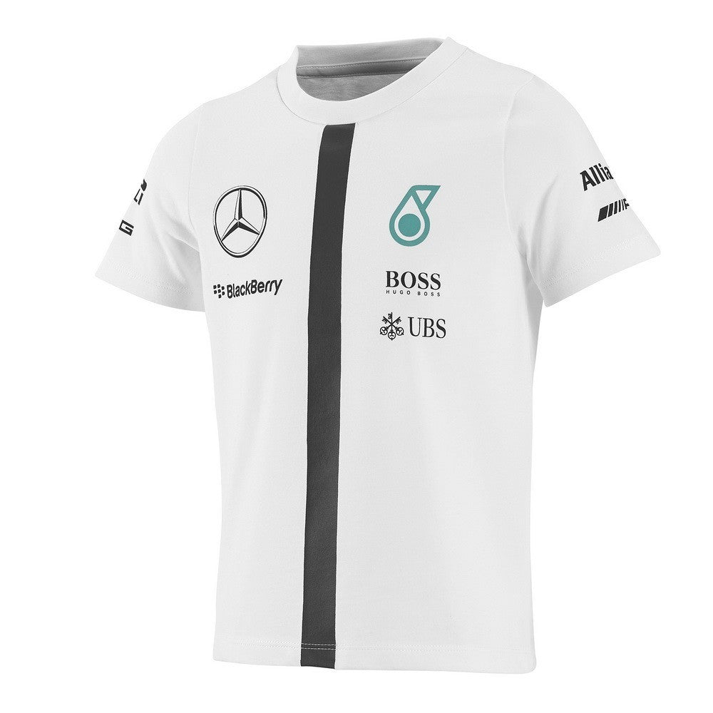 Camiseta infantil, Mercedes, Blanco, 2015 - FansBRANDS®