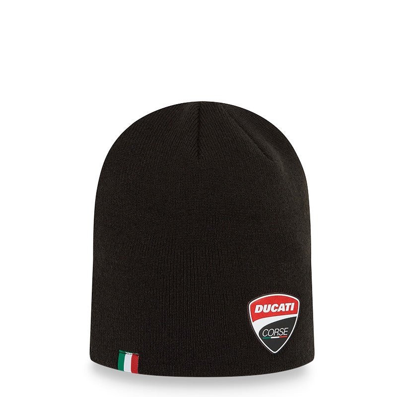Gorro Ducati, logotipo de goma, New Era, negro