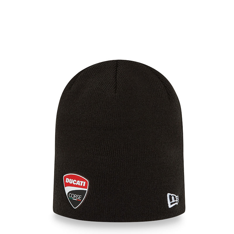 Gorro Ducati, logotipo de goma, New Era, negro