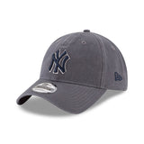 Gorra de los Yankees de Nueva York, New Era, Core, gris