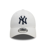 Gorra de los Yankees de Nueva York, New Era, Core, blanca