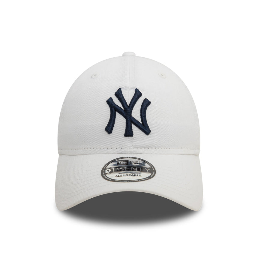 Gorra de los Yankees de Nueva York, New Era, Core, blanca