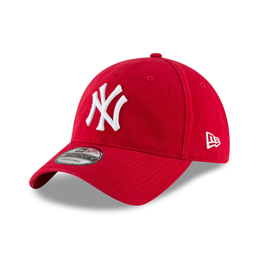 Gorra de los Yankees de Nueva York, New Era, Core, roja