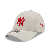 Gorra de los New York Yankees, New Era, 9FORTY, esencial, crema