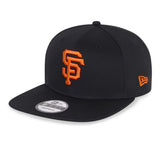 Gorra de los Gigantes de San Francisco, New Era, 9FIFTY, negra