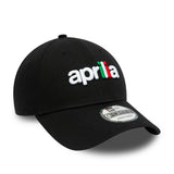 Gorra Aprilia, Esencial, New Era, 9FORTY, negra